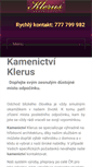 Mobile Screenshot of ekamenictvi.cz